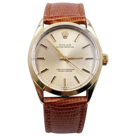 rolex oyster perpetual leather band|Rolex Oyster stainless steel band.